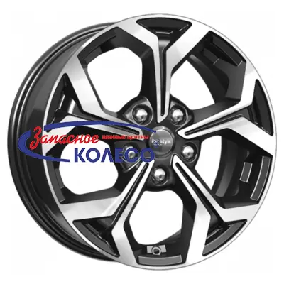 16'' 5x114,3 ET50 D67,1 6,5J K&K КС878 Алмаз черный