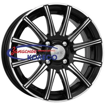 15'' 5x105 ET39 D56,6 6,0J K&K Сиеста-оригинал (КС474) Алмаз черный