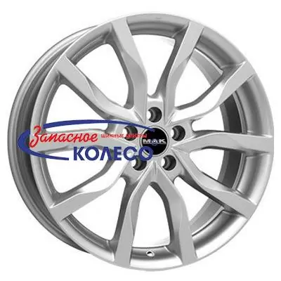 19'' 5x130 ET50 D71,6 9,0J MAK Koln Silver