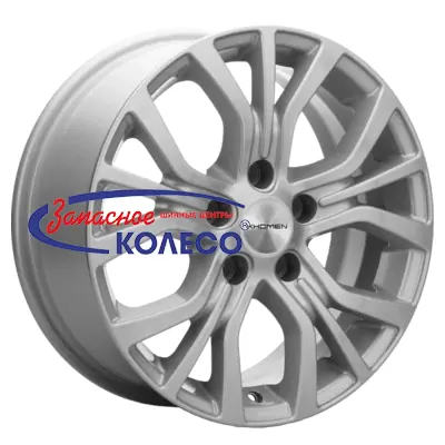 16'' 5x120 ET38 D65,1 6,5J Khomen Wheels KHW1608 (Multivan) F-Silver