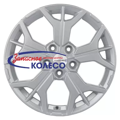 17'' 5x112 ET40 D57,1 7,0J Khomen Wheels KHW1715 (Kodiaq/Tiguan) F-Silver