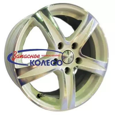 15'' 5x108 ET40 D58,1 6,5J СКАД Sakura (КЛ146) Алмаз белый