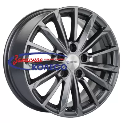 16'' 5x114,3 ET45 D60,1 6,5J Khomen Wheels KHW1611 (Toyota/Suzuki) Gray