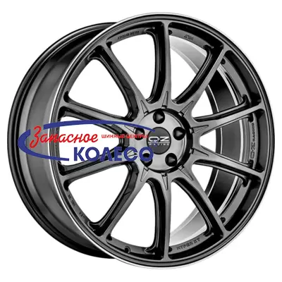 20'' 5x130 ET64 D71.56 10,5J OZ Hyper XT HLT Star Graphite Diamond Lip