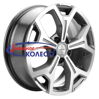 17'' 5x108 ET33 D60,1 7,0J Khomen Wheels KHW1710 (Chery Tiggo/Tiggo 7 Pro) Gray-FP