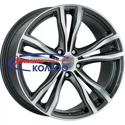 21'' 5x120 ET38 D74,1 11,5J MAK X-Mode Gunmetal Mirror Face