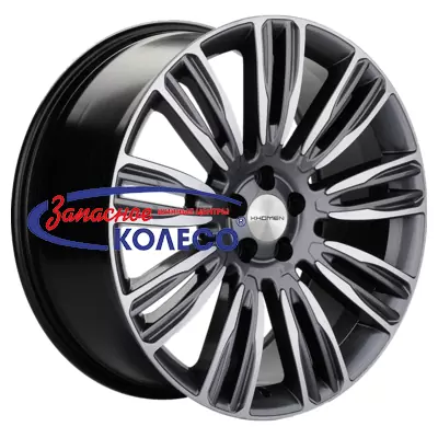 20'' 5x108 ET45 D63,4 8,5J Khomen Wheels KHW2004 (Velar) Gray-FP