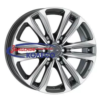 18'' 6x114,3 ET45 D66,1 8,0J MAK Safari 6 Gunmetal Mirror Face