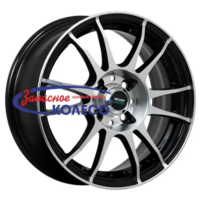 14'' 4x98 ET35 D58,6 6,0J Megami MGM-3 BKF