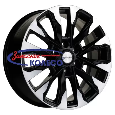 20'' 6x139,7 ET45 D95.1 8,0J Khomen Wheels KHW2010 (LC 300 Tuning) Black-FP