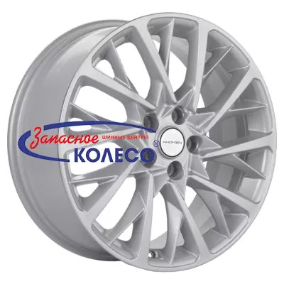 18'' 5x108 ET40 D60,1 7,5J Khomen Wheels KHW1804 (Chery Tiggo) F-Silver