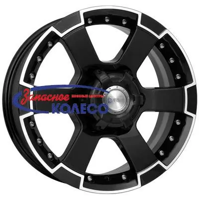 16'' 6x139,7 ET38 D108,1 7,0J K&K M56 (КС593) Алмаз черный