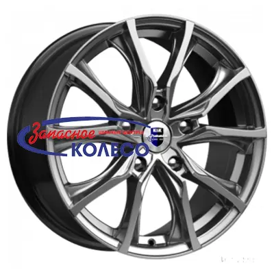 17'' 5x100 ET36 D57,1 7,5J K&K Твист-оригинал (КС697М) Дарк платинум