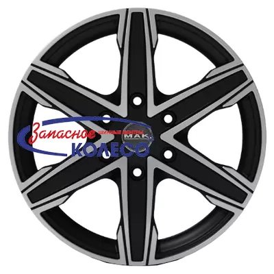 16'' 6x130 ET54 D84,1 6,5J MAK King 6 Ice Black