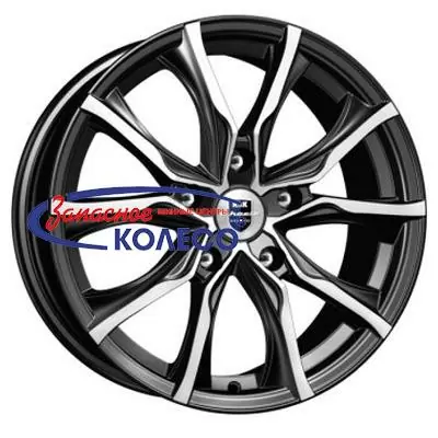 17'' 5x108 ET50 D63.35 7,5J K&K Твист (КС697) Алмаз черный