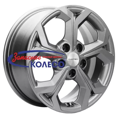 16'' 5x114,3 ET46 D67,1 6,5J Khomen Wheels KHW1606 (Mitsubishi) Gray