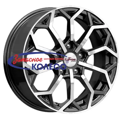 16'' 5x100 ET38 D67,1 6,5J iFree Спейс-Нидл (КС1000) Блэк Джек