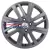 16'' 4x100 ET50 D60,1 6,0J Khomen Wheels KHW1609 (Vesta/Largus) Gray