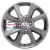 15'' 4x100 ET50 D60,1 6,0J Khomen Wheels KHW1501 (Vesta) Gray