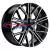 21'' 5x120 ET45.5 D62.5 9,5J Khomen Wheels KHW2101 (Li 7/9) Black-FP