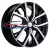 18'' 5x114,3 ET50 D54,1 7,0J Khomen Wheels KHW1806 (Coolray) Black-FP