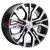 16'' 5x110 ET43 D65,1 6,5J Khomen Wheels KHW1608 (Opel Zafira) Black-FP