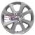 15'' 4x100 ET40 D60,1 6,0J Khomen Wheels KHW1501 (Logan/Sandero/Xray) F-Silver