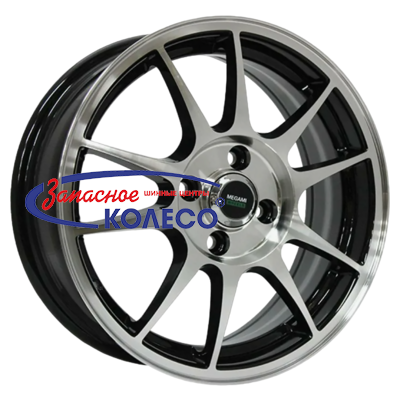 15'' 5x114,3 ET47 D67,1 6,0J Megami MGM-5 BKF