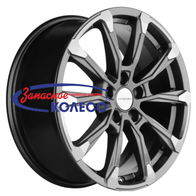 18'' 5x114,3 ET45 D67,1 7,5J Khomen Wheels KHW1808 (Xceed/CX-3/5) Gray-FP
