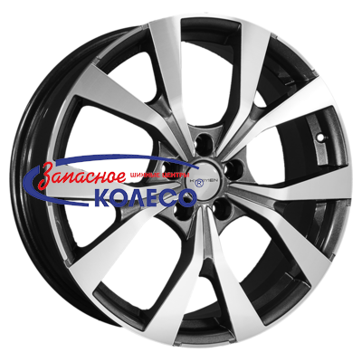 19'' 5x114,3 ET40 D64,1 7,0J Khomen Wheels KHW1906 (Haval F7/F7x) Gray-FP