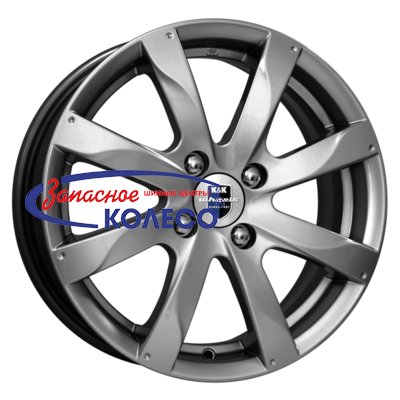 15'' 4x100 ET45 D54,1 6,0J K&K Джемини-оригинал (КС617) Дарк платинум