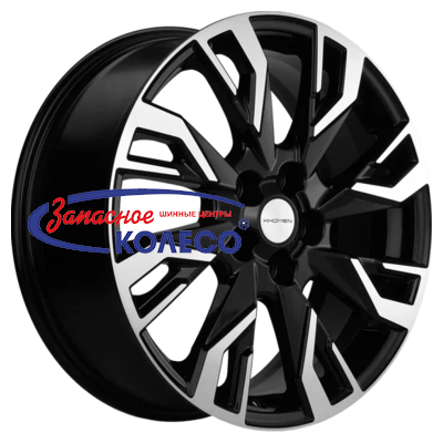 18'' 5x114,3 ET40 D66,5 7,0J Khomen Wheels KHW1809 (Haval Dargo) Black-FP