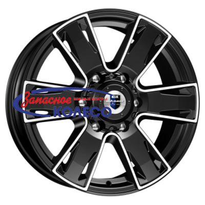 17'' 6x127 ET40 D77.9 7,0J K&K Севенна (КС726) Алмаз черный