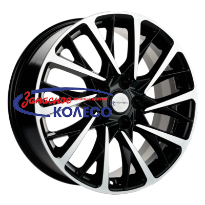 18'' 5x114,3 ET40 D64,1 7,5J Khomen Wheels KHW1804 (Haval F7/F7x) Black-FP