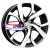 16'' 5x108 ET43 D67,1 6,5J K&K Палермо (КС607) Алмаз черный