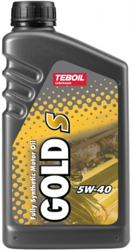 Масло моторное Teboil Gold синтетическое 5W40 1 л