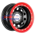 15'' 5x139,7 ET-24 D110 8,0J Off-Road Wheels УАЗ с бедлоком (оранжевый) Черный